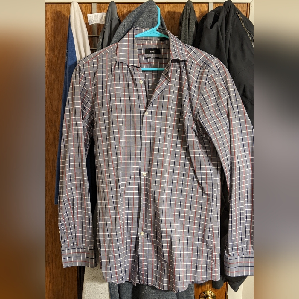 Hugo Boss Dress Shirt size 15.5" 39